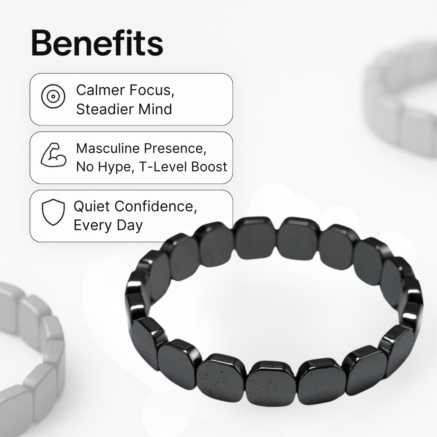 Stator Hematite Bracelet